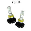 2x lampade fari ricambio 6000K auto 5000 lm alta luminosità 7S H1 