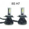 2x lampade fari ricambio 6000K auto 4000 lm alta luminosità 8S H1