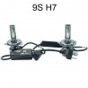 2x lampade fari ricambio 6000K auto 4200 lm alta luminosità 9S H4