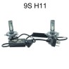 2x lampade fari ricambio 6000K auto 4200 lm alta luminosità 9S H7