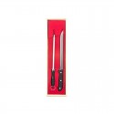 Coltello da Prosciutto Affilacoltelli e Contenitore in legno lama acciaio inox Coltello da Prosciutto Affilacoltelli e Contenitore in legno lama acciaio inox