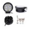 Faro 9 led 27W rotondo faretto da lavoro profondita barca auto escavatore IP68 