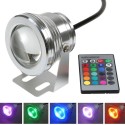Faretto Led 10W RGB proiettore impermeabile multicolore piscina giardino IP67 