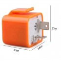 Relè frecce moto rele auto 12V 21W lampeggio regolabile universali clip dimmer 
