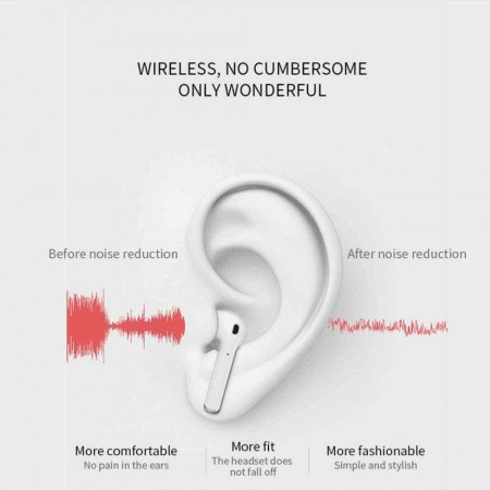 Auricolari wireless cuffie bluetooth I12 TWS PODS IOS ANDROID slim bluetooth 5.0
