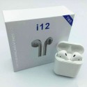 Auricolari wireless cuffie bluetooth I12 TWS PODS IOS ANDROID slim bluetooth 5.0