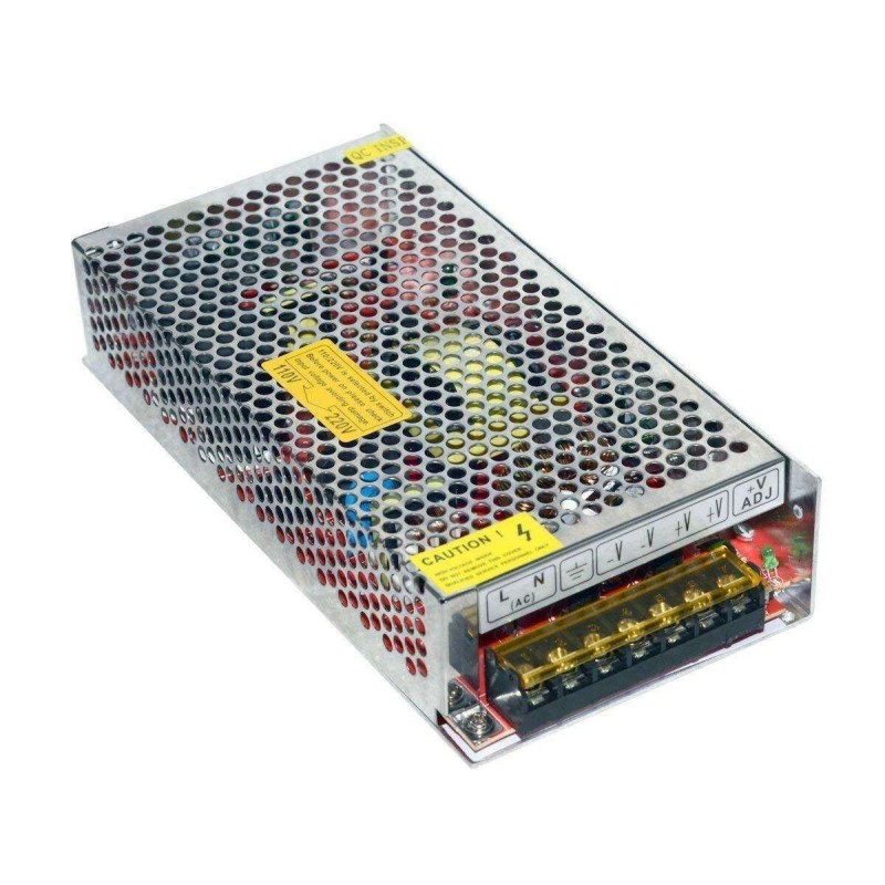 Alimentatore stabilizzato 12V 1A trasformatore regolato 1 AMPERE Strisce LED