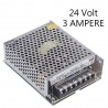 Alimentatore stabilizzato 24V 5A trasformatore regolato 5 AMPERE Strisce LED