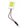 1x Luce 1 LED COB interno auto bagagliaio 18 lumen 30x20mm luce bianca ricambio