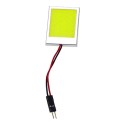 1x Luce 1 LED COB interno auto bagagliaio 18 lumen 30x20mm luce bianca ricambio