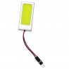 1x Luce 1 LED COB interno auto bagagliaio 40 lumen 40x30mm luce bianca ricambi