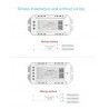 1x Switch WIFI smart controllo remoto 3 gang APP 4G elettrodomestici domotica