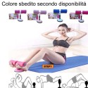Attrezzo in spugna addominali fitness ventosa sport caviglie curl push up sit up 