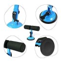 Attrezzo in spugna addominali fitness ventosa sport caviglie curl push up sit up 