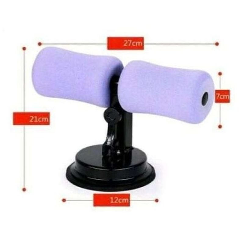 Attrezzo in spugna addominali fitness ventosa sport caviglie curl push up sit up 