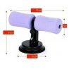 Attrezzo in spugna addominali fitness ventosa sport caviglie curl push up sit up 