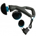 Pulitore rotante cordless ricarica spazzole Hurricane setole potente persiane