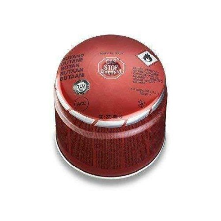 Cartuccia gas isobutano Campingaz CP250 ricambio fornelletti campeggio valvola 