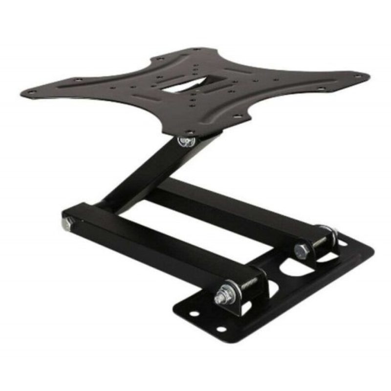 Supporto da muro schermi TV 14" 42" robusto snodabile LCD elegante 35Kg girevole 