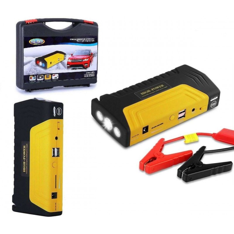 Avviatore di emergenza per auto batteria moto power bank multiuso portatile 