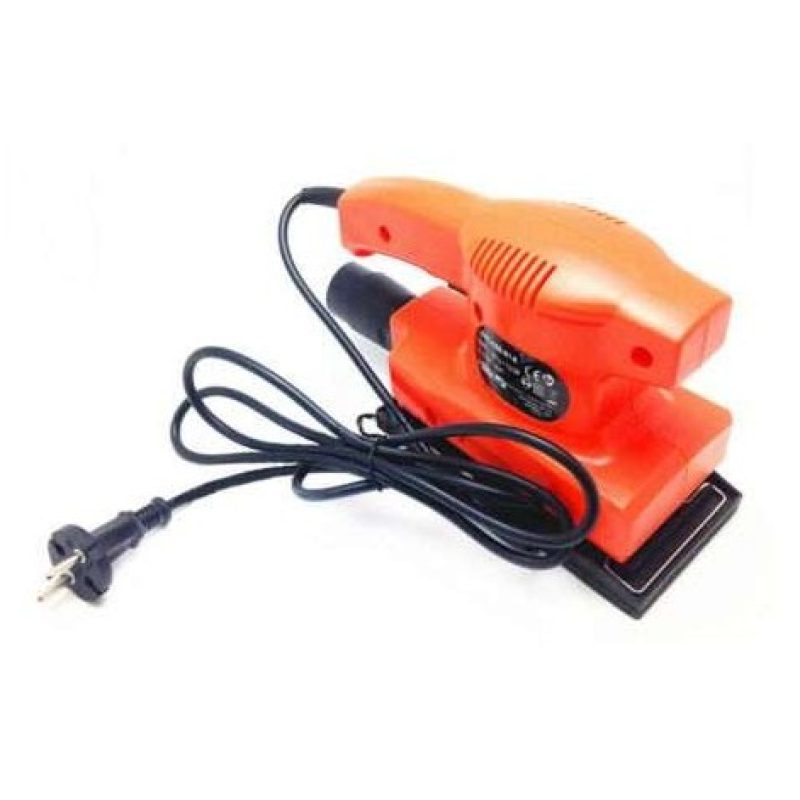 Levigatrice orbitale 135W carta abrasiva aspirazione polvere legno fai da te