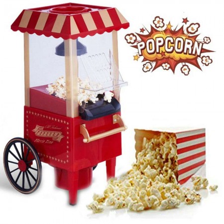 Macchina per pop corn Zephir 492 retrò vintage popcorn accessori cucina 1200W