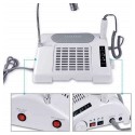 Kit 3in1 fresa aspiratore lampada Led 6000K ricostruzione unghie 35000rpm lavoro