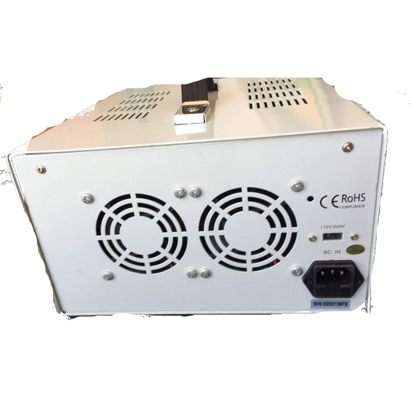 Alimentatore Stabilizzato da banco Trasformatore corrente professionale regolabile fino a 30V e 5A