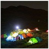 Faretto luci LED batterie luce ricaricabile lampada 30W esterno camping 804