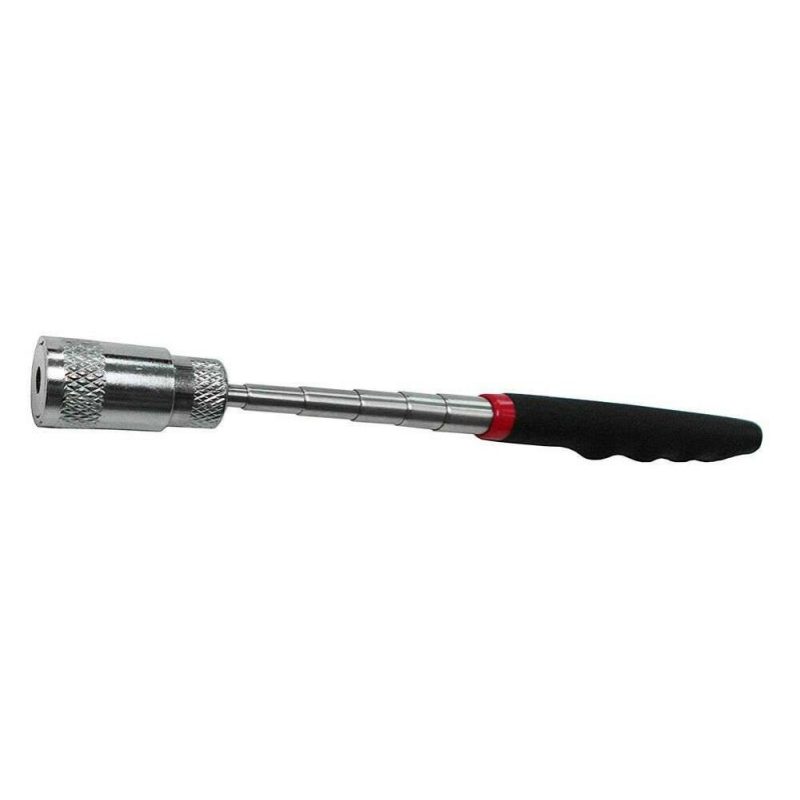 Magnete telescopico luce LED allungabile antiscivolo utensili lavoro viti chiodi