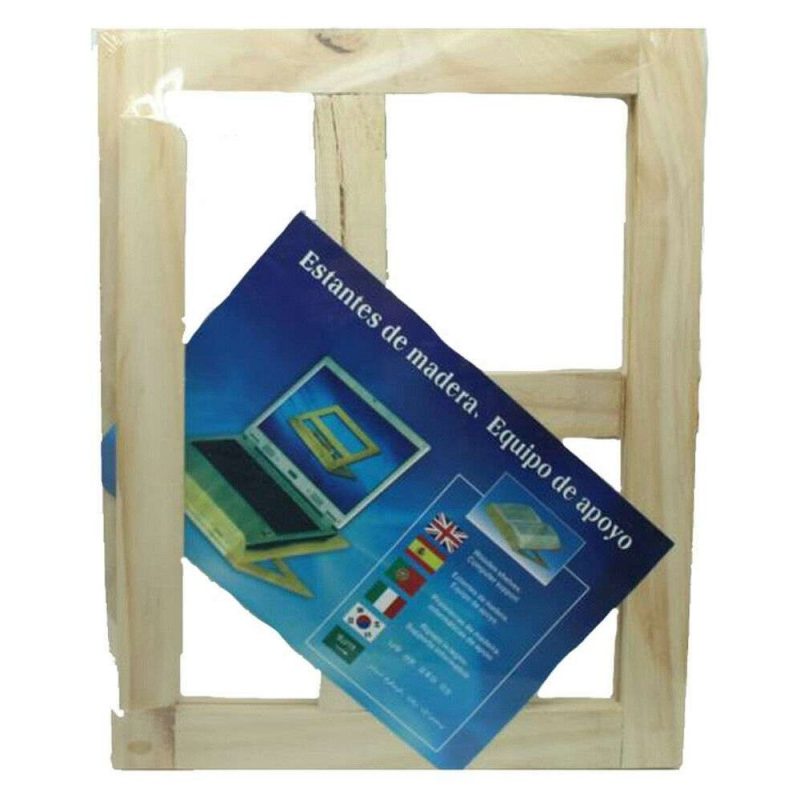 Leggio porta tablet pc libri legno laptop richiudibile trasportabile tavolo casa