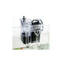 Filtro esterno acquario casa pesci XP-06 plastica trasparente acqua dolce salata