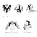 Fascia supporto schiena correttore postura cintura spalla regolabile