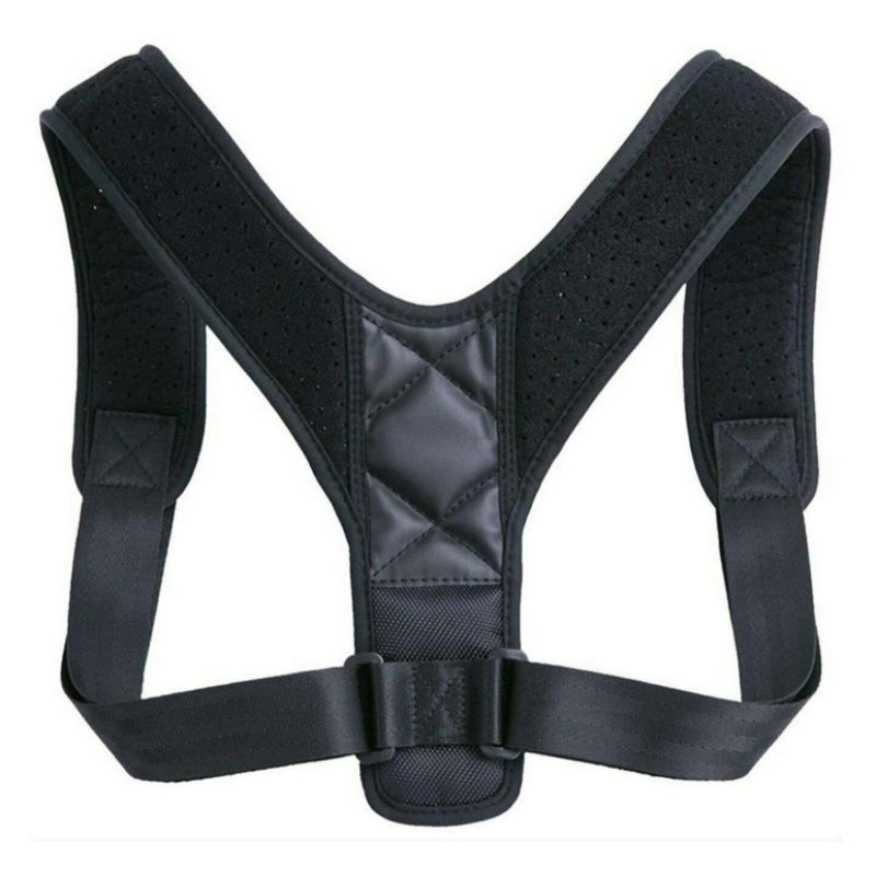 Fascia supporto schiena correttore postura cintura spalla regolabile