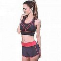 Tuta completa yoga sport abbigliamento donna pantalone canotta fitness