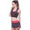 Tuta completa yoga sport abbigliamento donna pantalone canotta fitness