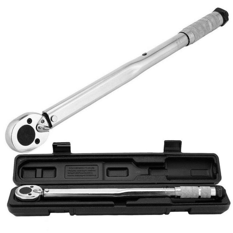 Chiave dinamomentrica 28-210 Nm professionale girevole officina crick scatto Chiave dinamomentrica 28-210 Nm professionale girevole officina crick scatto