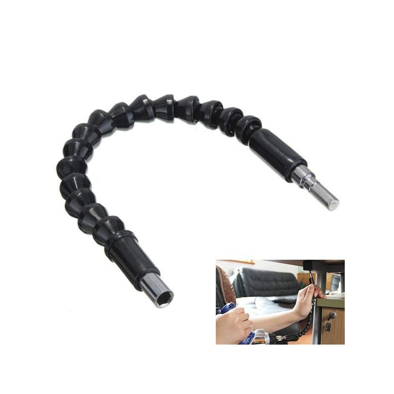 Prolunga estensore flessibile avvitatore snake bit cacciavite e punte omaggio