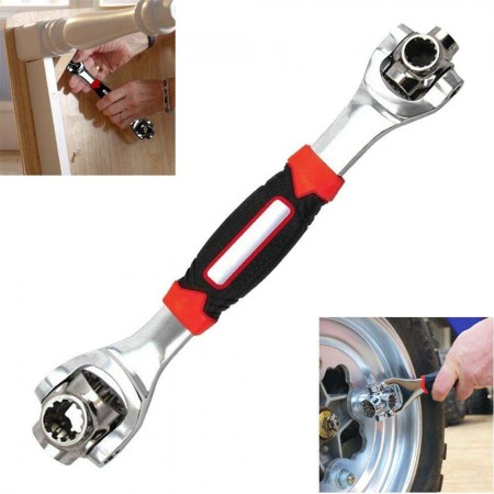 Chiave multifunzione 48 in 1 fai da te lavori manuali tenditori a testa girevole