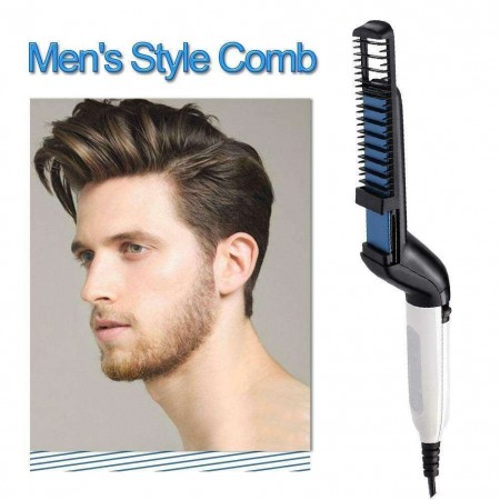 Piastra Uomo multifunzione pettine barba capelli styling lisciante