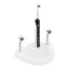 4x Supporto plastica spazzolino elettrico portatestine testina igiene orale base