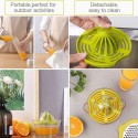 Spremiagrumi 4-in-1 separa uova grattugia misurino agrumi arancia limoni succo