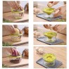 Spremiagrumi 4-in-1 separa uova grattugia misurino agrumi arancia limoni succo