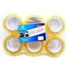 Nastro trasparente adesivo disegn imballaggio 4,8 mm X 183 metri ufficio scuola