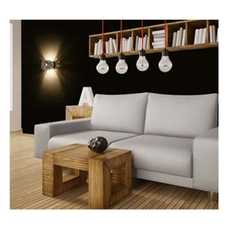 Applique gesso bianco plafoniera tonda GS-5017 illuminazione interni G9 casa 25W