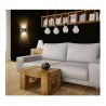 Applique gesso bianco plafoniera tonda GS-5017 illuminazione interni G9 casa 25W
