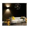 Lampada da interno in gesso GS-5018 plafoniera tonda 25W illuminazione casa G9