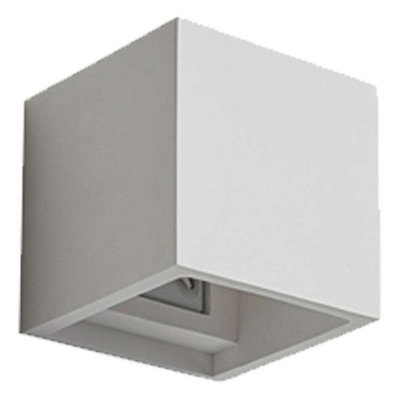 Lampada da interno in gesso GS-5018 plafoniera tonda 25W illuminazione casa G9