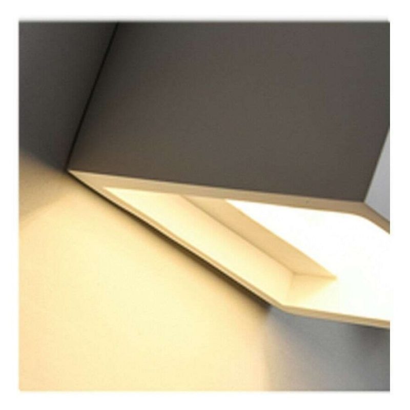 Lampada da interno in gesso GS-5018 plafoniera tonda 25W illuminazione casa G9