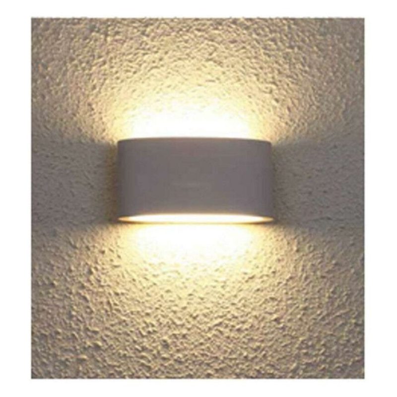 Plafoniera GS-5019 in gesso bianco quadrata illuminazione da interni G9 casa 25W